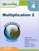 Multiplication Workbook for Grade 4