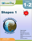 Shapes and Geometry Workbook for Grades 1-2