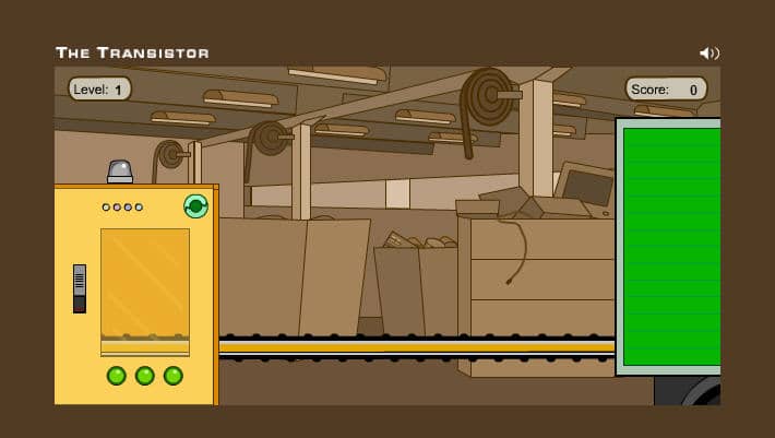 Nobel prize transistor game