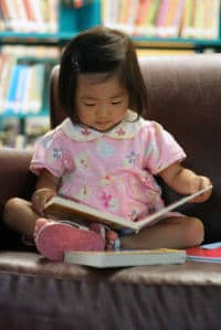 Child reading