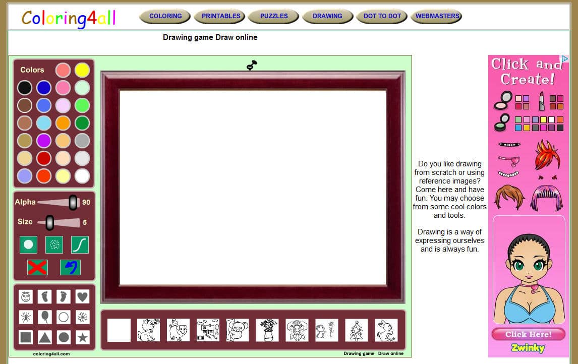 online drawing tool for presentation