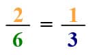 simplify the fraction