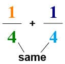 add simple fractions