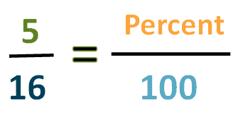Fraction to percent