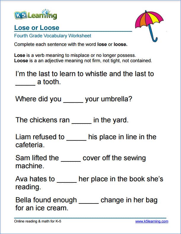 4th-grade-grammar-worksheets-pdf