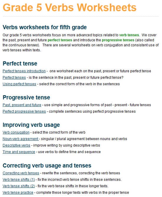 new-grade-5-grammar-worksheets-k5-learning