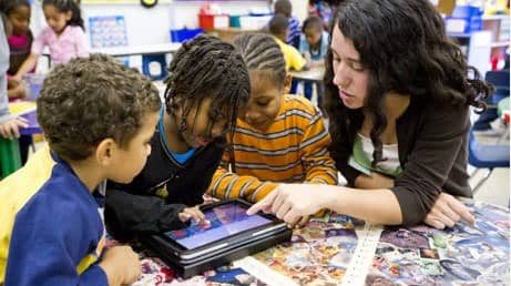 iPad in classroom