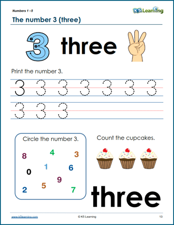 kindergarten math workbook numbers