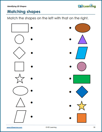 Matching shapes