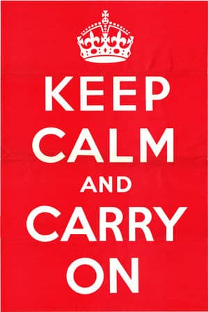keep calm