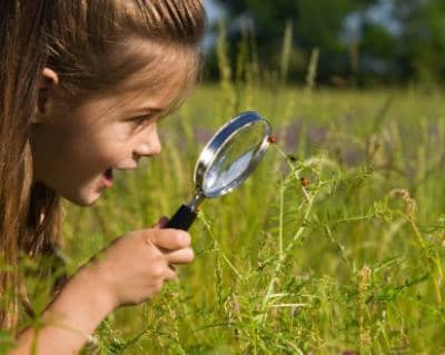 Kids outdoors