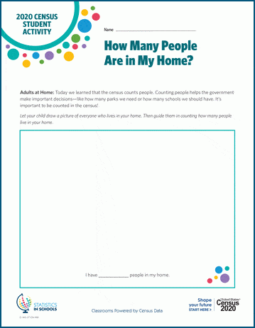 Pre K Census 2020 Worksheet