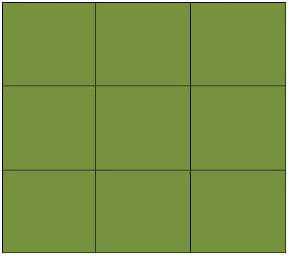 square 3 x 3