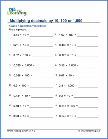 worksheet activities 5th grade