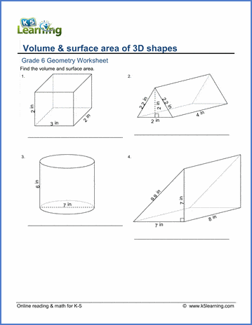 sixth grade math worksheets free printable k5 learning