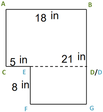 area of irregular shapes