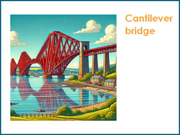 Cantilever bridge