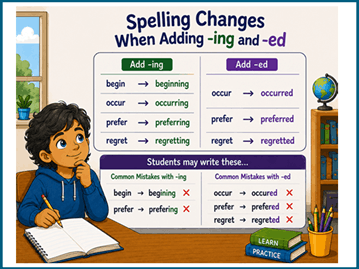 Grade 5 spelling mistakes