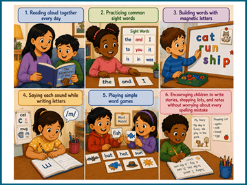Grade 1 spelling mistakes