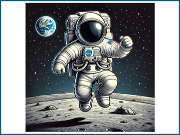 Jumping on the Moon