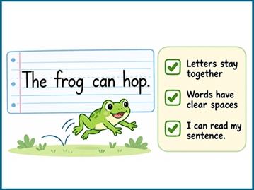 letter spacing practice