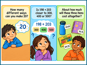 Math practice at home