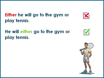 Misuse of correlative conjunctions