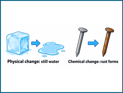 Physical vs chemical changes