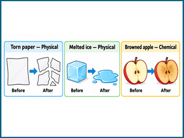Physical vs chemical changes