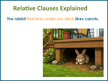 Relative clauses