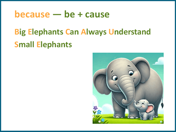 Spelling tricky words