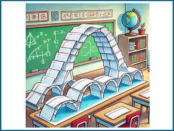STEM challenge: build a bridge