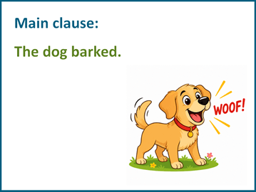 Subordinate clauses