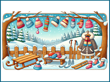 winter spelling words