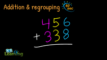 Adding 3-Digit Numbers with Regrouping Math Video