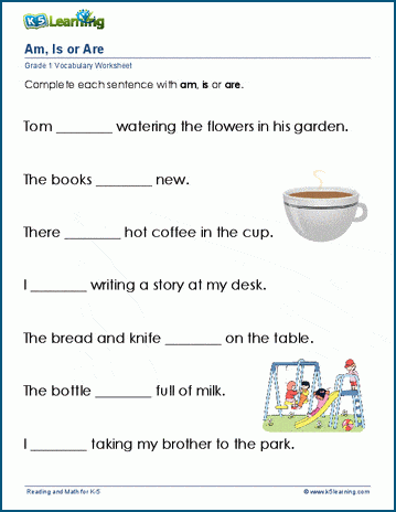 Verb to be: am-are-is-was-were worksheet