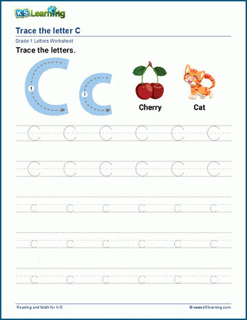 Letter C Worksheets | K5 Learning