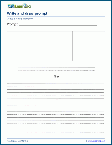 Writing prompts for grade 2