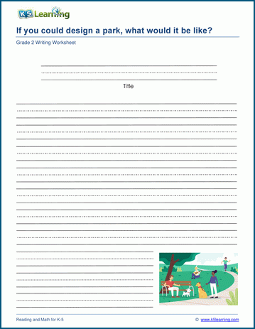 Paragraph writing prompts worksheet