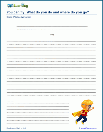 Paragraph writing prompts worksheet