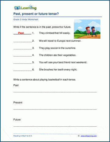 Past tenses online worksheet for Primary. You can do the exercises online  or download the worksheet as pdf.