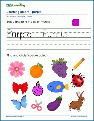 The Color Purple | K5 Learning