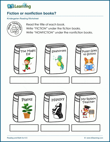 Fiction or non-fiction? Worksheet