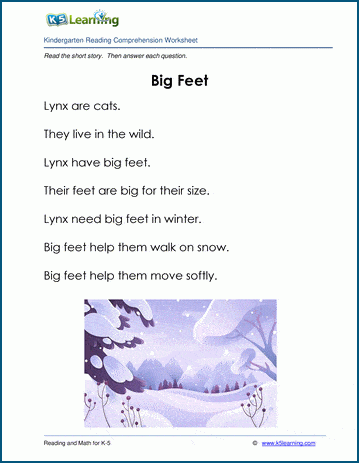 Big Feet - Children's Story