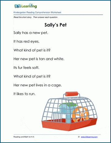 Sally's Pet - Children's Story