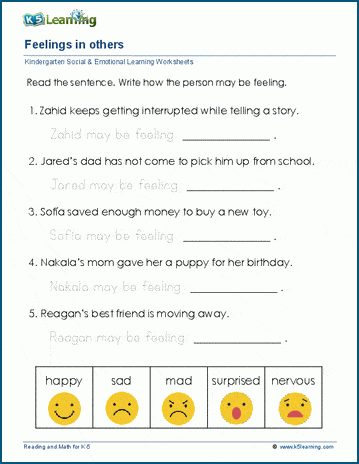 Social Skills Worksheets | K5 Learning