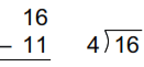 Mixed math facts example