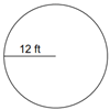 Circles -circumference, area, practice example
