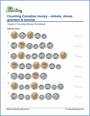 amazing grade 3 math worksheets money canadian word