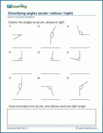 Classifying triangles worksheets